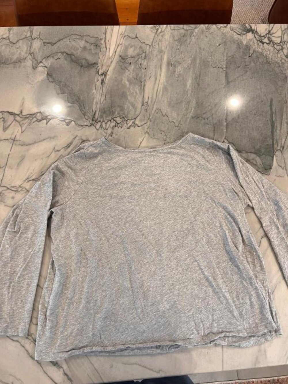 Eileen FIsher long sleeve cotton Tshirt XL